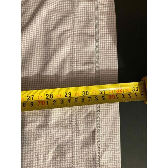 FootJoy Polo Mens M Gray Performance Golf Gingham Plaid Shirt - Picture 7 of 7